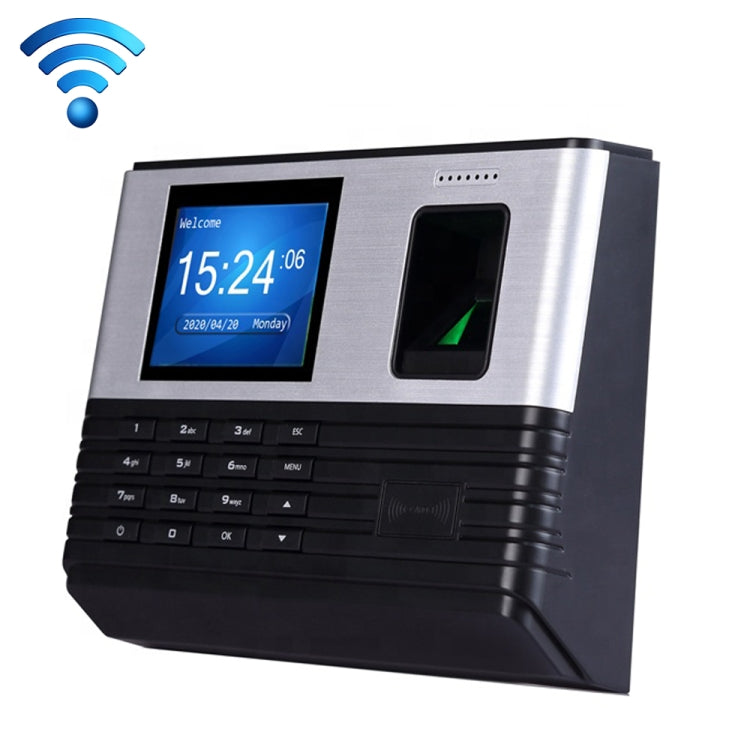 Realand AL355+指紋考勤機帶2.8英寸彩屏&ID卡功能&WiFi&門禁功能