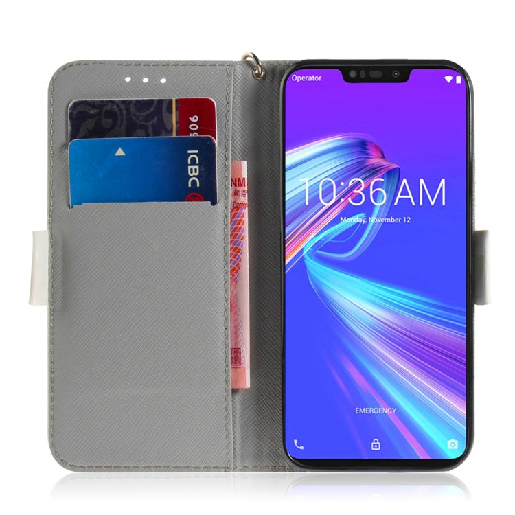 適用於華碩 Zenfone Max  ZB633KL 3D彩繪哈巴狗圖案左右開皮套 帶支架&卡槽&錢包