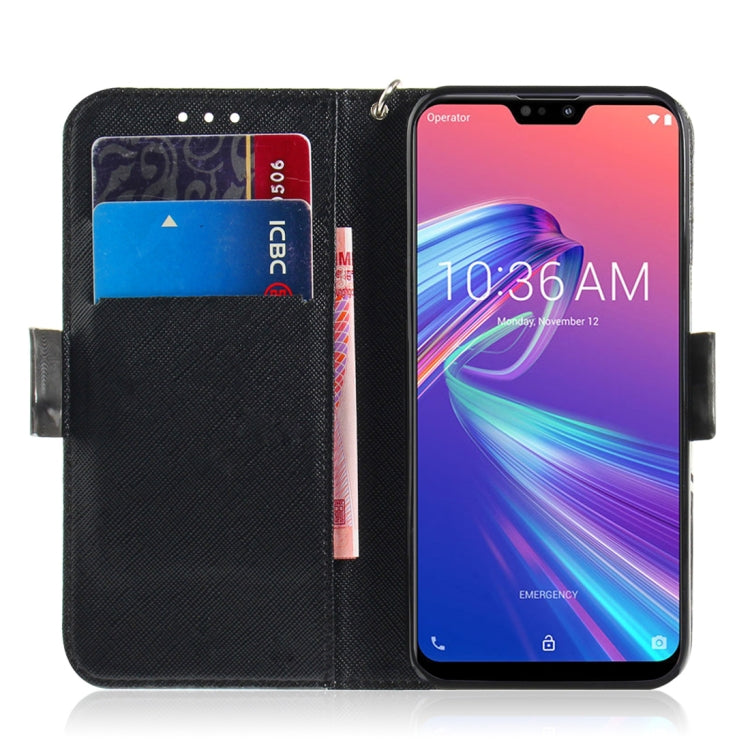 適用於華碩 Zenfone Max Pro  ZB631KL 3D彩繪動物園圖案左右開皮套 帶支架&卡槽&錢包