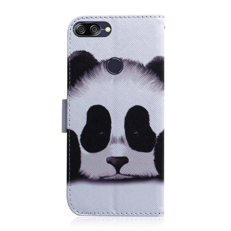 適用於華碩 Zenfone Max Plus  ZB570TL 熊貓圖案 彩繪左右開皮套，帶支架&卡槽&錢包