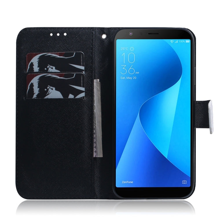 適用於華碩 Zenfone Max Plus  ZB570TL 熊貓圖案 彩繪左右開皮套，帶支架&卡槽&錢包