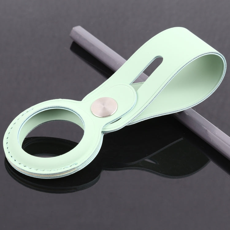 Anti-scratch Polyurethane Case Cover with Hang Loop for AirTag 2nd Gen / AirTag 1st Gen