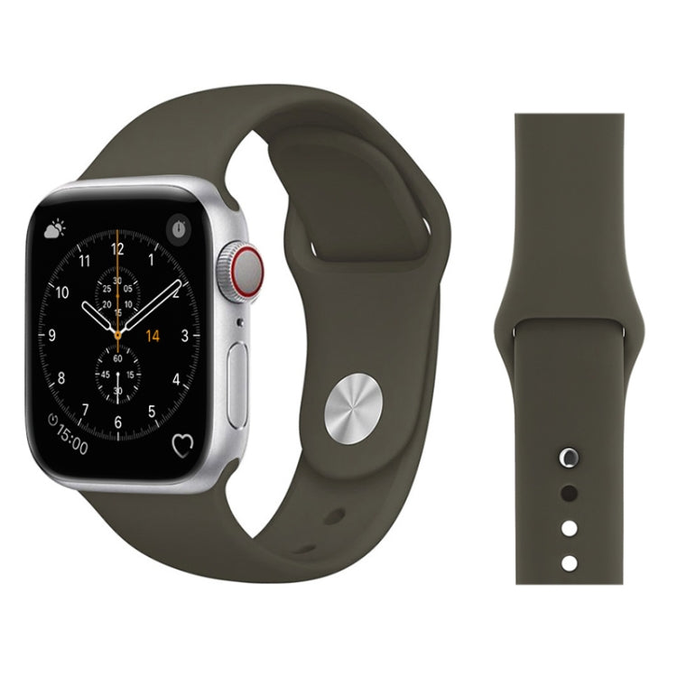 Apple Watch 38mm三代二代一代通用 時尚簡約風 硅膠錶帶
