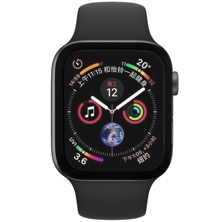 適用於蘋果Apple Watch Series 5 / 4 40mm 9H 邊膠 3D全屏覆蓋鋼化玻璃保護膜