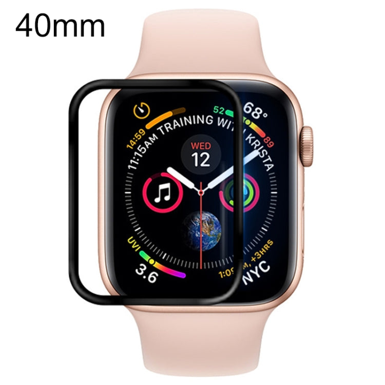 適用於Apple Watch 四五代通用 40mm 全屏覆蓋PET軟貼膜