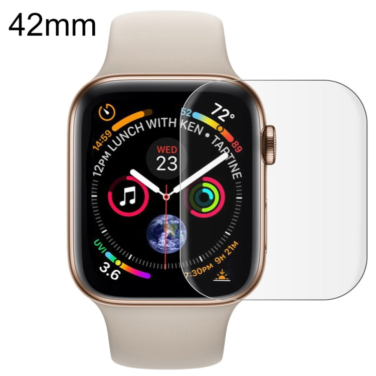 適用於Apple Watch 42mm 全屏覆蓋PET軟貼膜