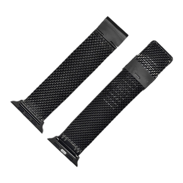 304 Stainless Steel Milanese Watch Band with Connector For Apple Watch Series 10 42mm / 9&8&7 41mm / SE 3&SE 2&6&SE&5&4 40mm / 3&2&1 38mm