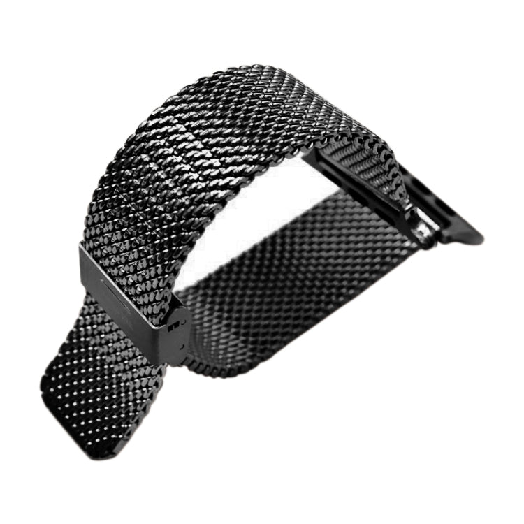 304 Stainless Steel Milanese Watch Band with Connector For Apple Watch Series 10 42mm / 9&8&7 41mm / SE 3&SE 2&6&SE&5&4 40mm / 3&2&1 38mm