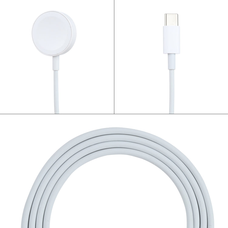 適用於蘋果手錶磁吸Type-C充電線
