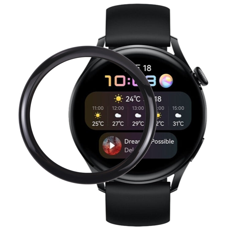 原裝前屏玻璃蓋板適用於華為 Watch 3