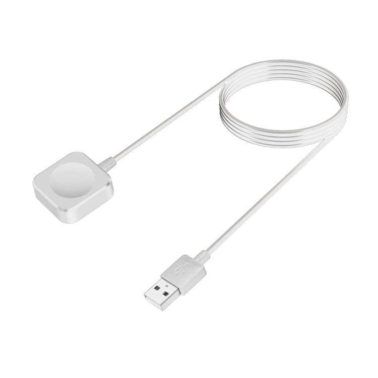 1m 方形 USB磁性快速充電器 適用於蘋果手錶系列Ultra/8/7/6/SE/SE2/5/4/3/2