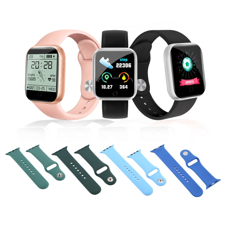 適用於 Apple Watch Series 7 41mm / 6 & SE & 5 & 4 40mm / 3 & 2 & 1 38mm 硅膠錶帶