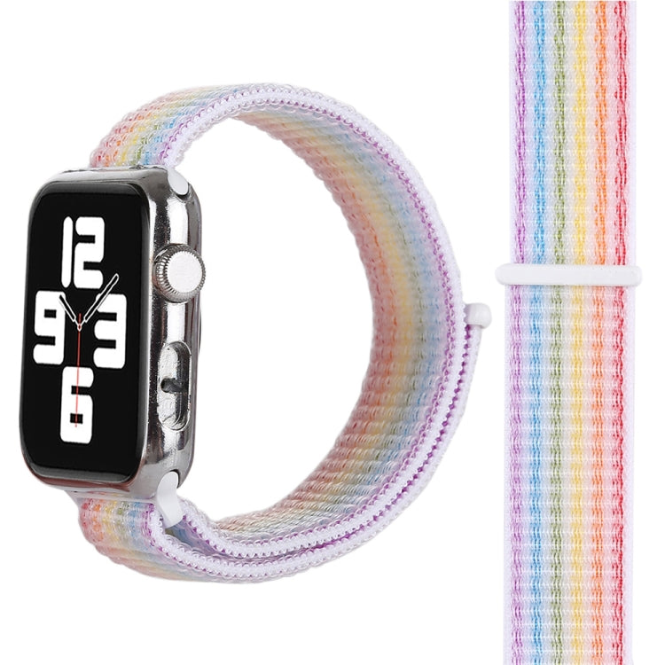 Apple Watch 42mm 三代二代一代通用 魔術貼尼龍錶帶