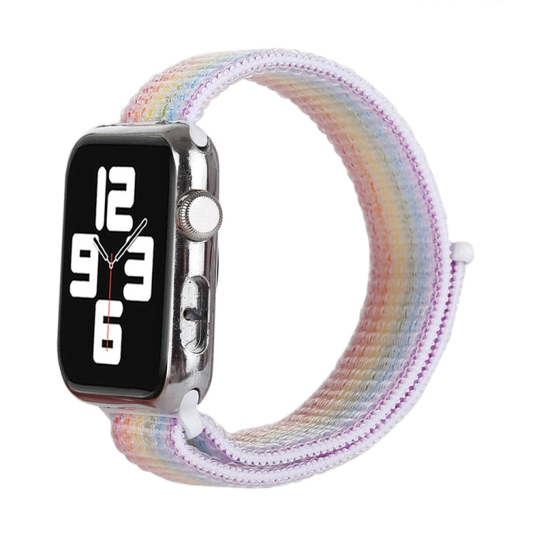 Apple Watch 42mm 三代二代一代通用 魔術貼尼龍錶帶
