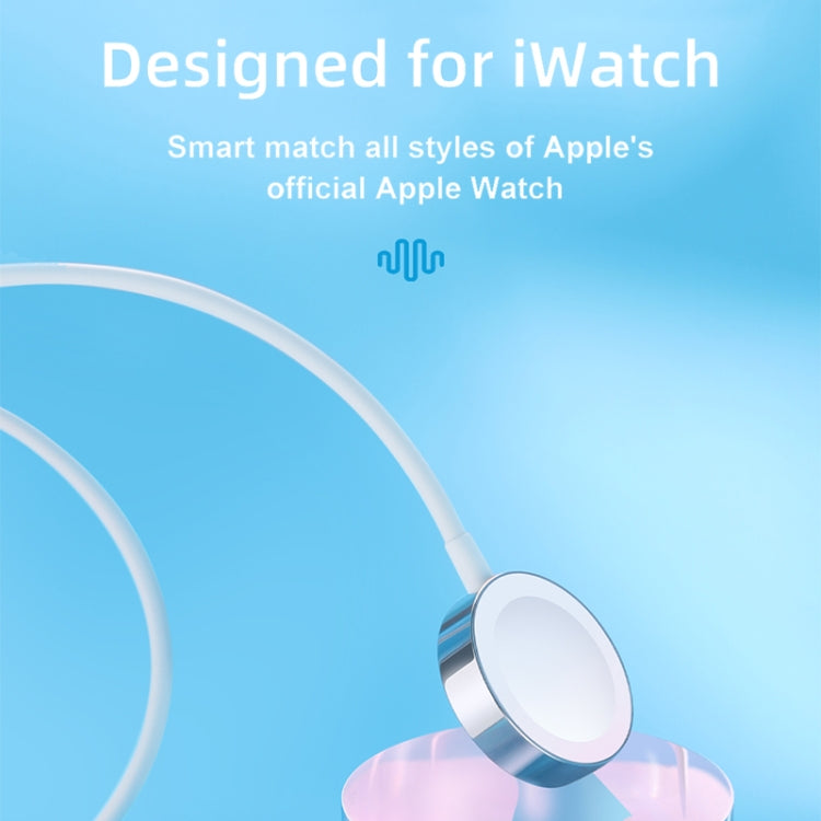 機樂堂 S-IW001 本系列 1.2m 2.5W 適用於蘋果手錶磁力充電線