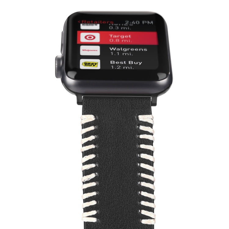 DUX DUCIS 適用於Apple Watch Series 8&7 45mm / SE 2&6&SE&5&4 44mm / 3&2&1 42mm 時尚款 編織牛皮通用錶帶