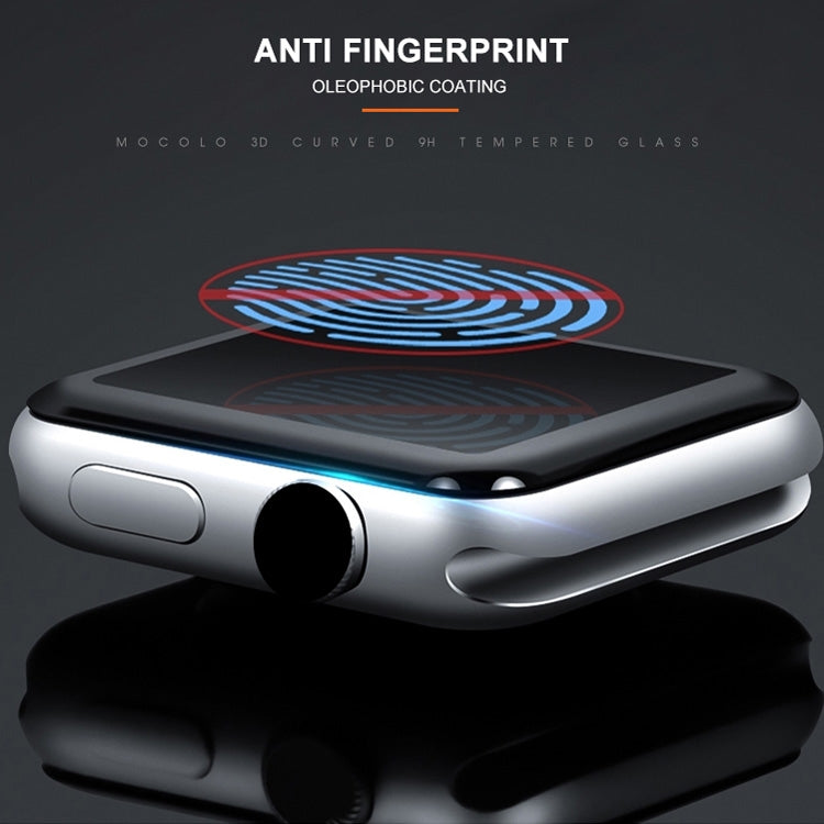 mocolo Apple Watch Series 4 44mm 0.33mm 9H 3D全膠全屏鋼化玻璃保護膜