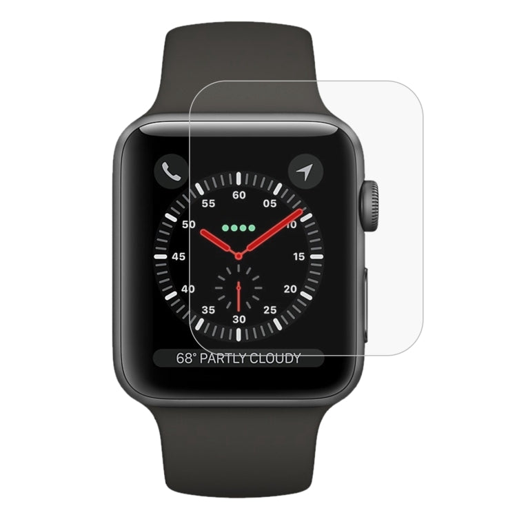 2片裝恩凱草帽王子Apple Watch 42mm 0.2mm 9H硬度 2.15D 弧邊 防爆鋼化膜