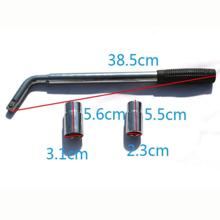 可伸縮省力輪胎扳手