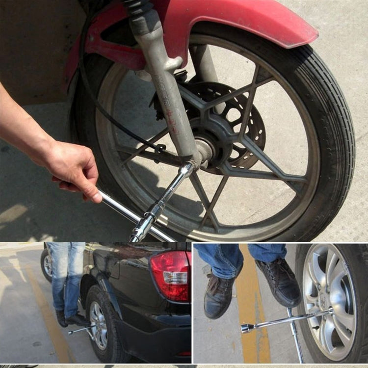 修車摺疊十字扳手