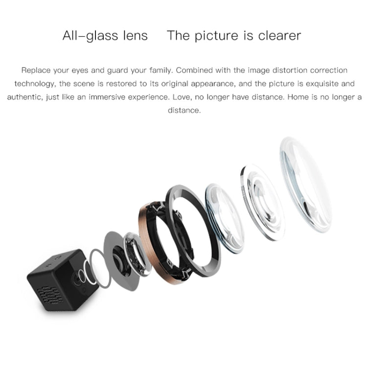 CAMSOY S1 高清 1280 x 720P 140度廣角 無線WiFi智能監控攝像機