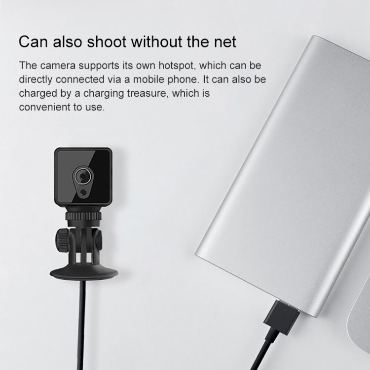 CAMSOY S1 高清 1280 x 720P 140度廣角 無線WiFi智能監控攝像機