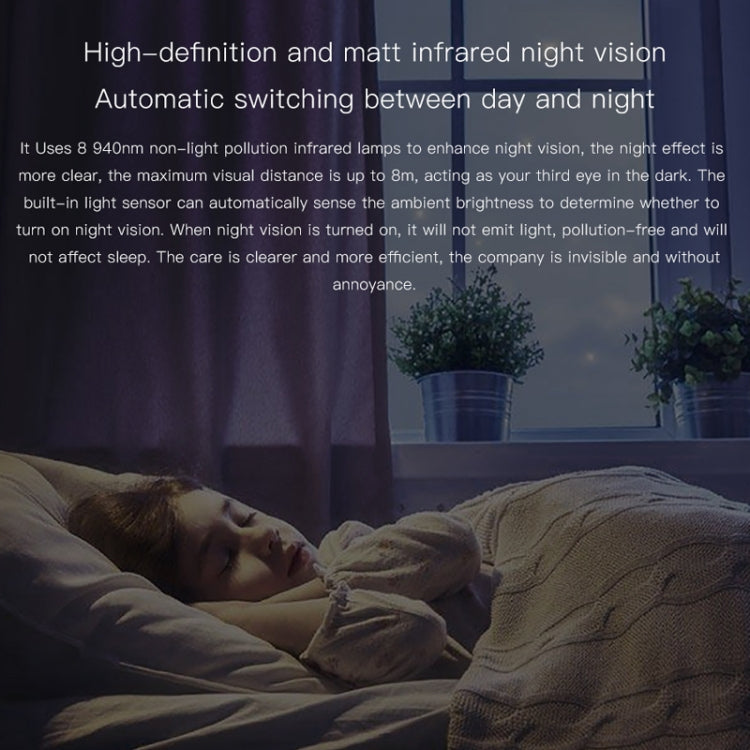 CAMSOY S1 高清 1280 x 720P 140度廣角 無線WiFi智能監控攝像機