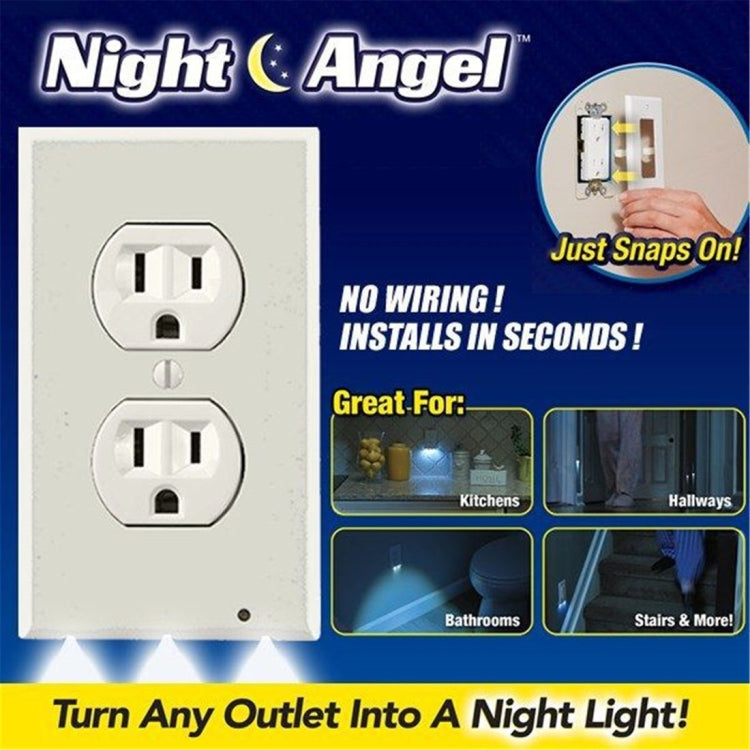 0.5W 110V Night Angel 小夜燈 方形夜間指示燈 插座感應燈