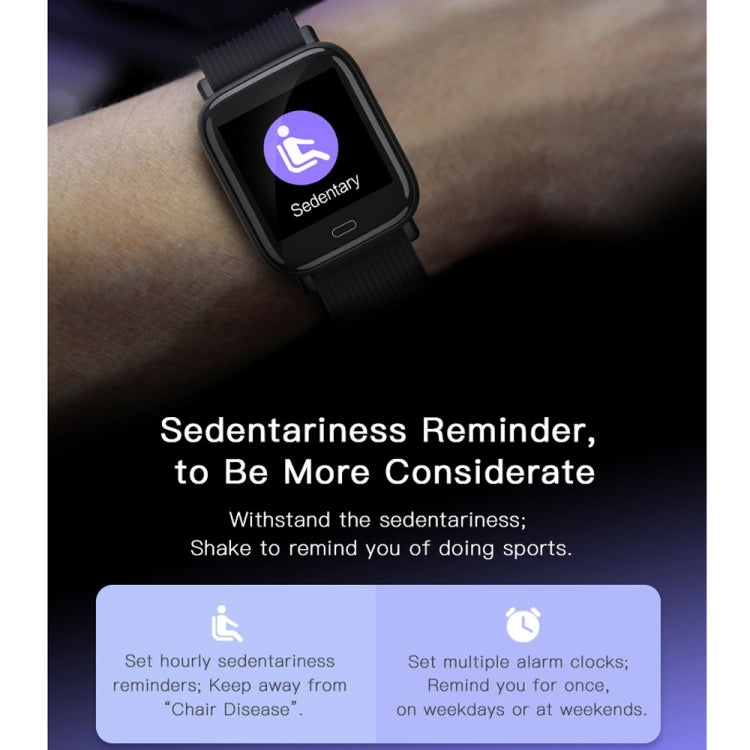 G20 1.3英寸TFT彩屏 智能手環 IP67防水 支持來電提醒/心率監測/血壓監測/睡眠監測/久坐提醒