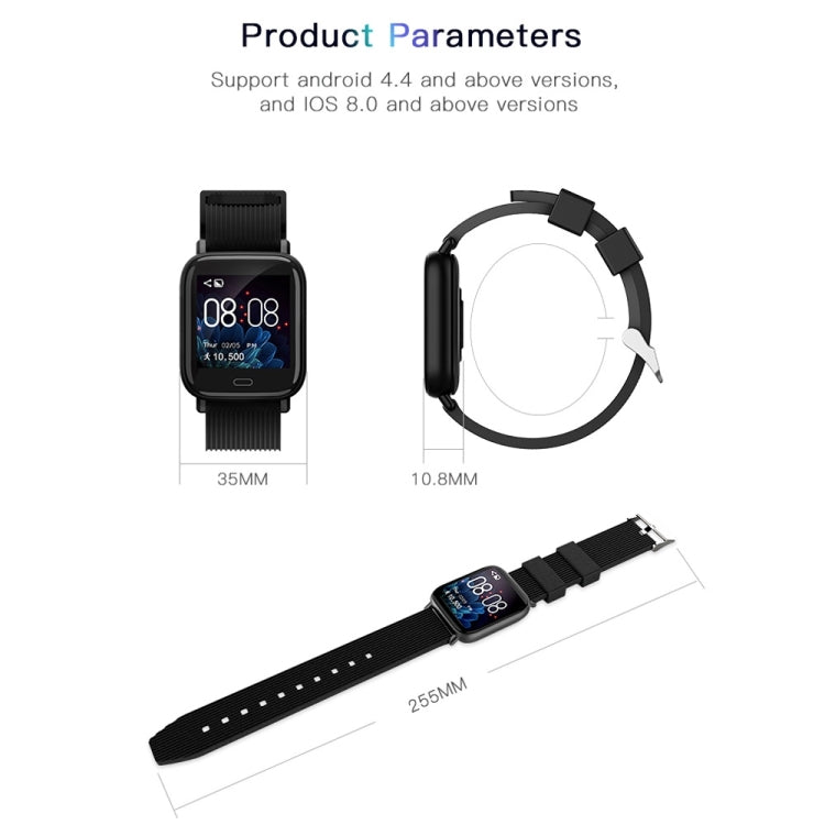 G20 1.3英寸TFT彩屏 智能手環 IP67防水 支持來電提醒/心率監測/血壓監測/睡眠監測/久坐提醒