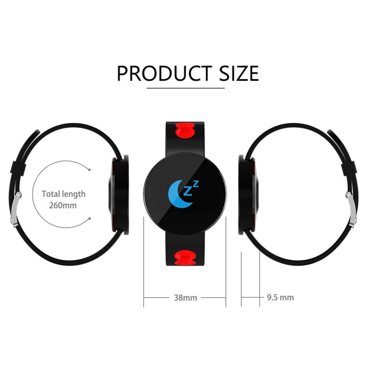 Z8 0.96英寸TFT彩屏智能手環 IP67 防水 硅膠錶帶 支持來電提醒/心率測量/睡眠監測/久坐提醒 /血壓檢測