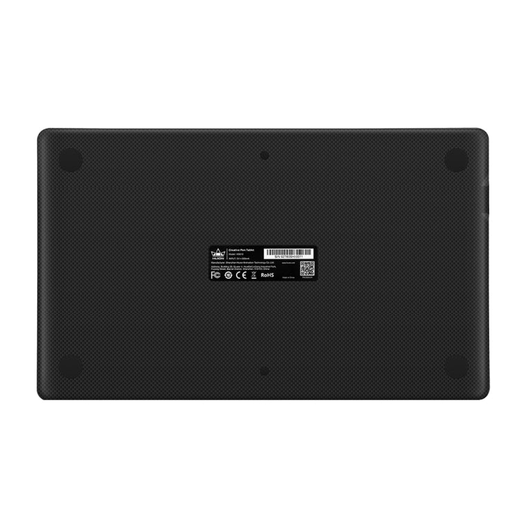 HUION HS610 5080LPI 觸控環藝術繪圖板 帶免電池筆&筆座