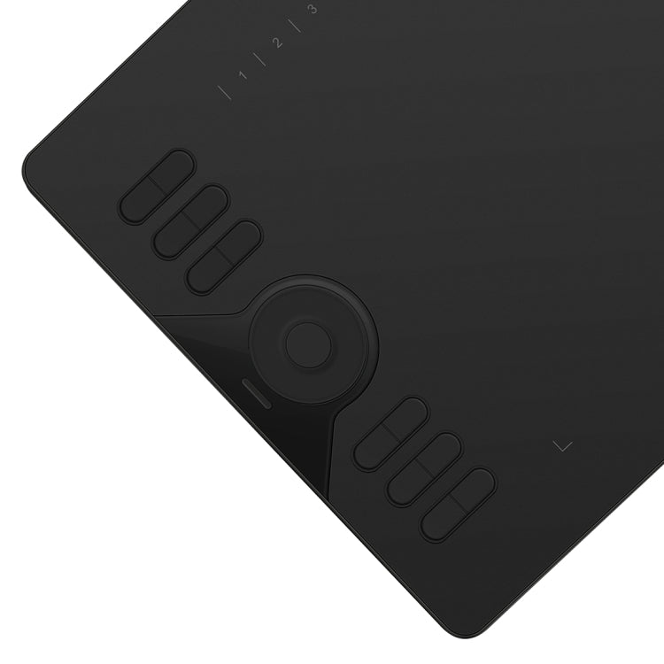 HUION HS610 5080LPI 觸控環藝術繪圖板 帶免電池筆&筆座