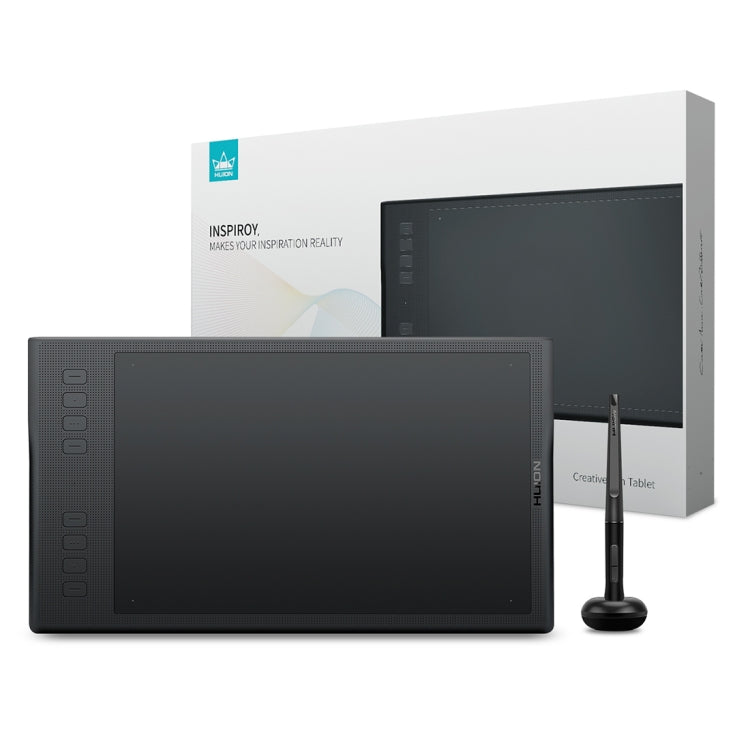 HUION Q11K V2 5080LPI 無線藝術繪圖板 帶免電池筆&筆座