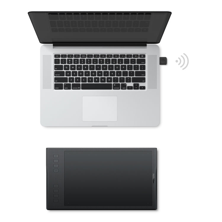 HUION Q11K V2 5080LPI 無線藝術繪圖板 帶免電池筆&筆座