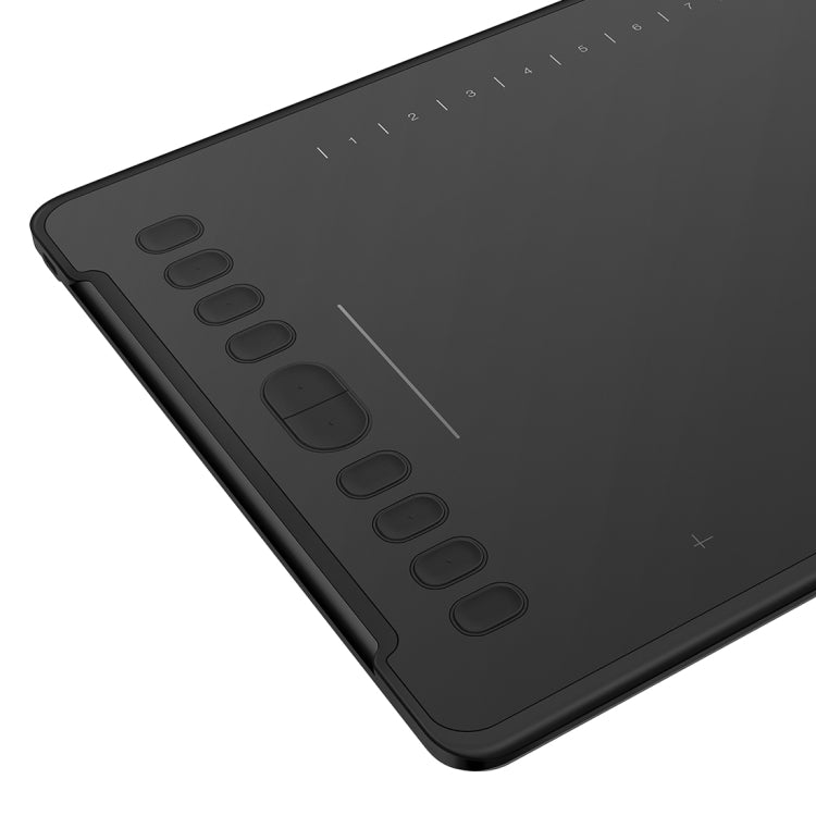 HUION H1161 5080LPI 觸控條藝術繪圖板 帶免電池筆&筆座