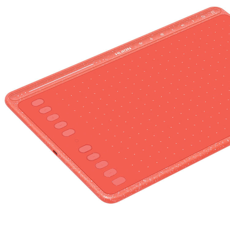 HUION HS611 5080LPI 觸控條藝術繪圖板 帶免電池筆&筆座