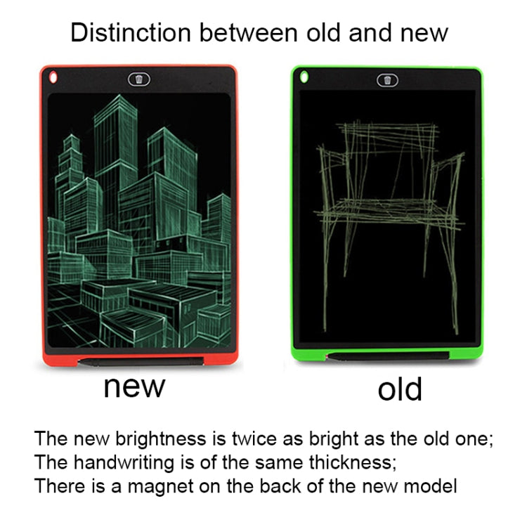 12英寸 LCD屏便攜式手寫板 帶手寫筆 不帶磁鐵