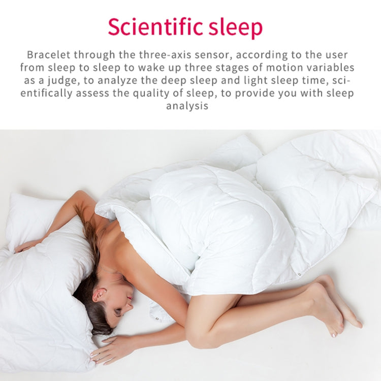 池古C1Plus 0.96英寸IPS智能手環 支持運動模式/睡眠監測/血壓/心率測量