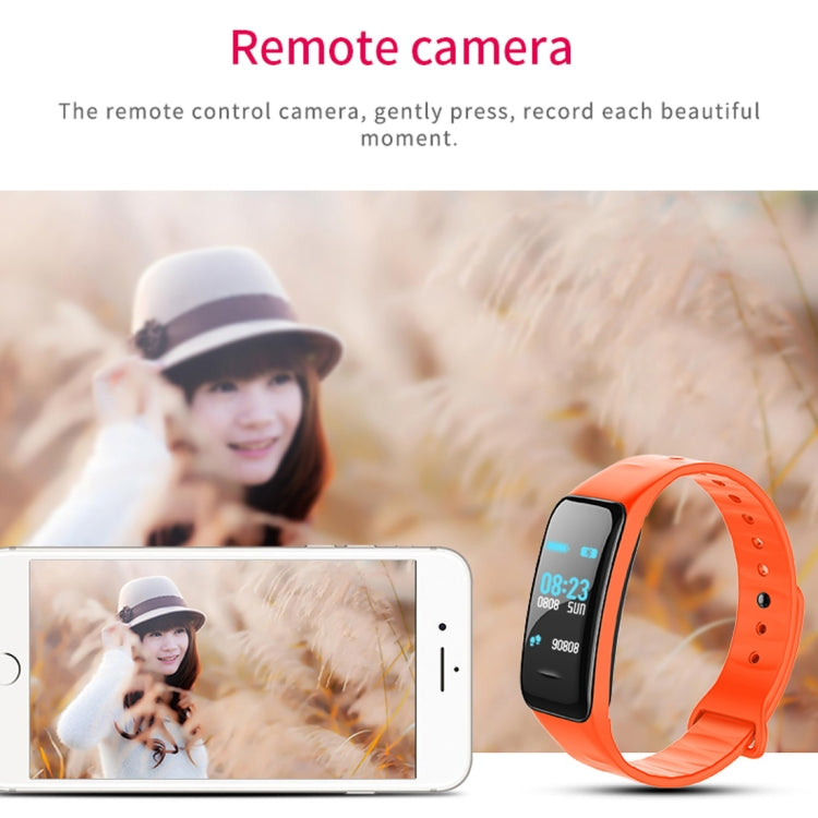 池古C1Plus 0.96英寸IPS智能手環 支持運動模式/睡眠監測/血壓/心率測量