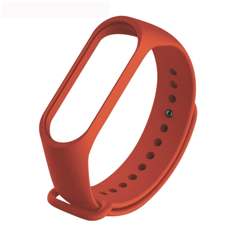 適用於小米 Mi Band 4 純色TPU手錶帶腕帶