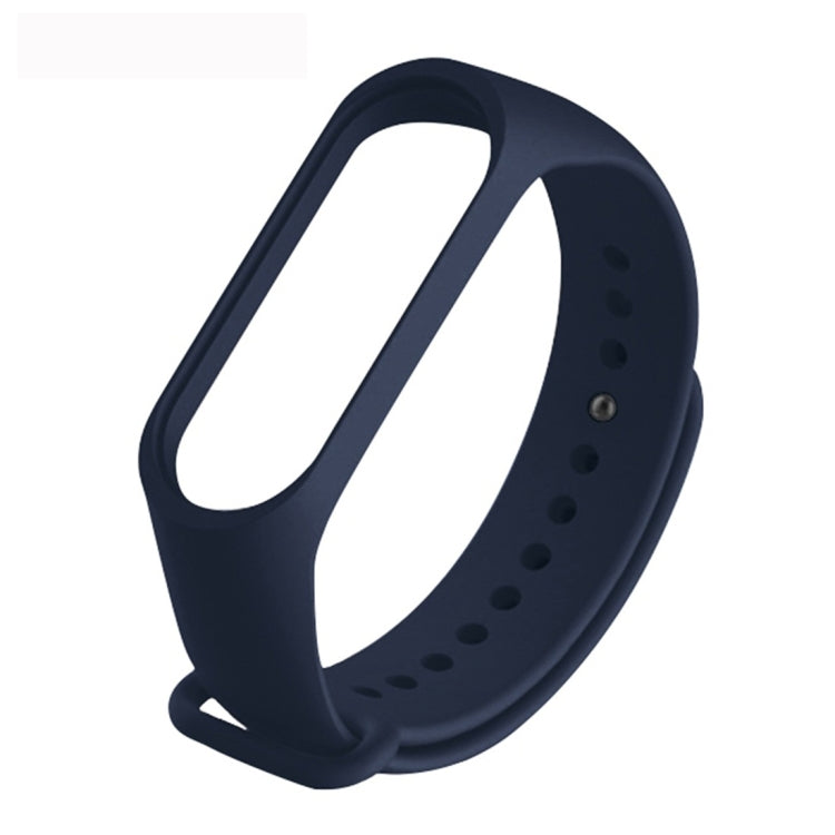 適用於小米 Mi Band 4 純色TPU手錶帶腕帶