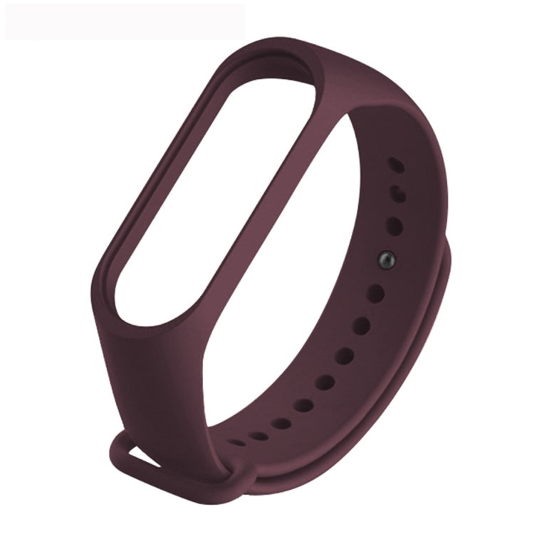 適用於小米 Mi Band 4 純色TPU手錶帶腕帶