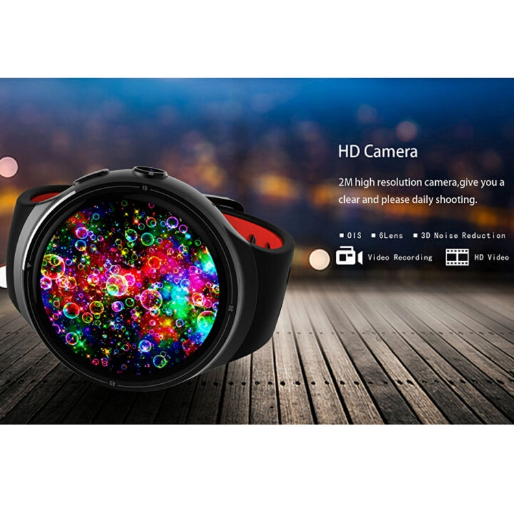 Z10 400*400 屏幕分辨率 AMOLED 1.39英寸显示屏智能手錶，IP54級防水，支持計步器/心率監測/GPS導航/信息提醒/電話提醒/遠程拍照/卡路里燃燒，支持安卓5.1版本