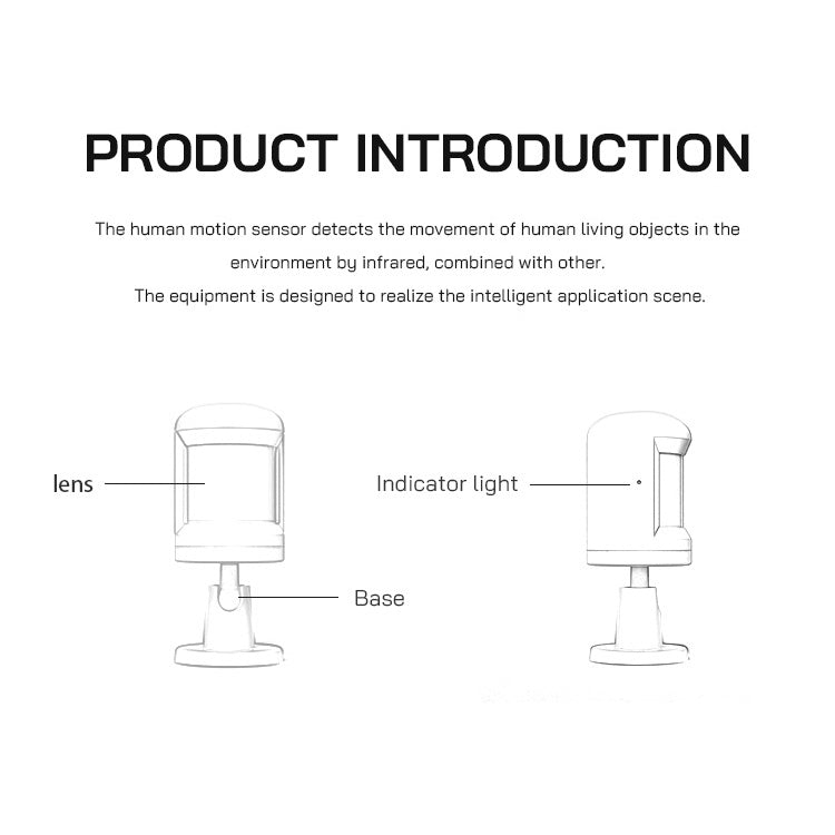 JMX006 Zigbee PIR 人體移動紅外探測器