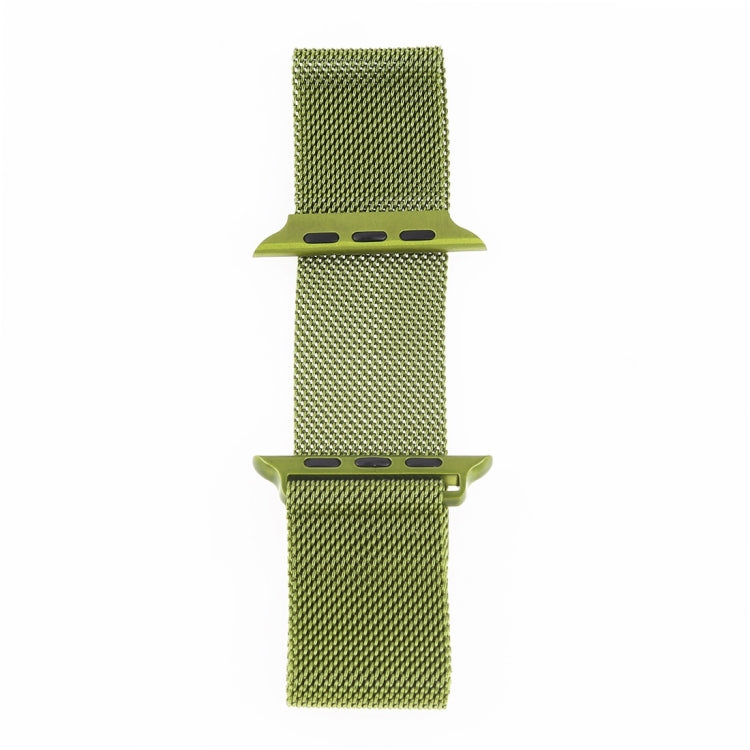Milanese Loop Magnetic Stainless Steel Watch Band for Apple Watch Series 10 42mm / 9&8&7 41mm / SE 3&SE 2&6&SE&5&4 40mm / 3&2&1 38mm