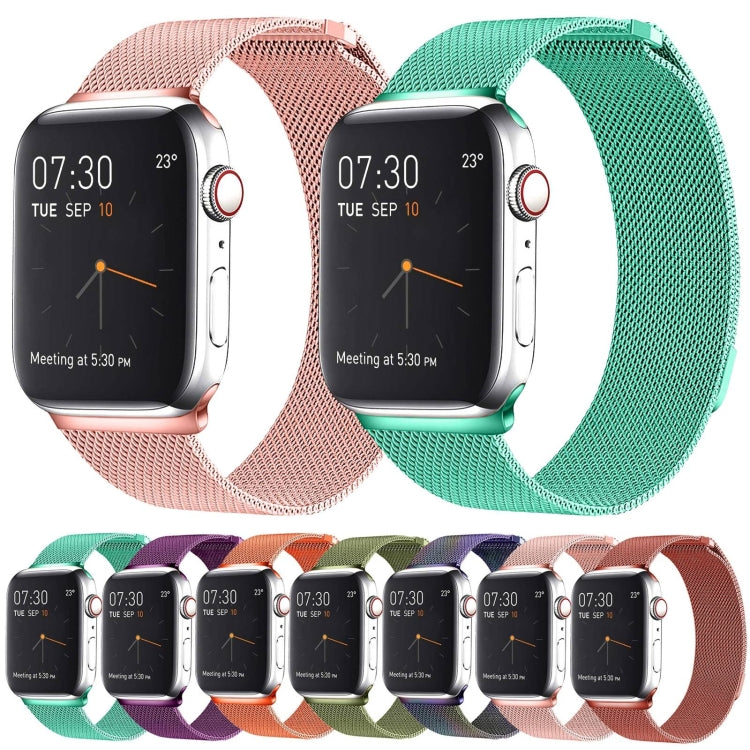 Milanese Loop Magnetic Stainless Steel Watch Band for Apple Watch Ultra 49mm&Watch Ultra 2 49mm / Series 10 46mm / 9&8&7 45mm / SE 3&SE 2&6&SE&5&4 44mm / 3&2&1 42mm