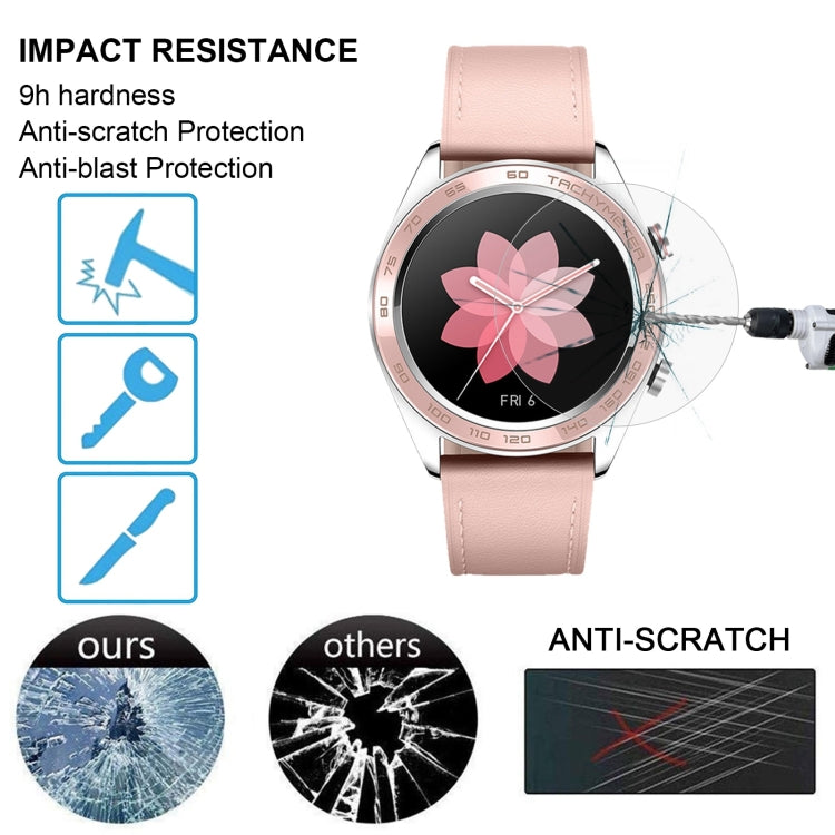 適用於華為 Watch Dream 0.26mm 2.5D 9H 手錶鋼化玻璃膜, For Huawei Watch Dream
