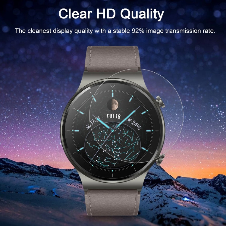 適用於華為 Watch GT2 Pro 0.26mm 2.5D 9H 手錶鋼化玻璃膜, For Huawei Watch GT2 Pro