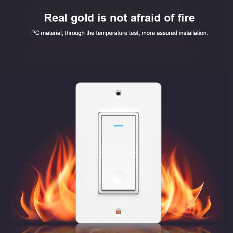 120型 WiFi智能牆壁輕觸開關，美規